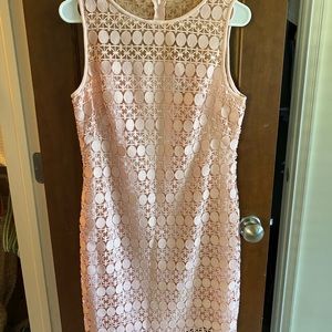 Ralph Lauren Blush Dress EUC